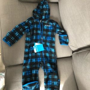 Columbia fleece bunting 12-18 months